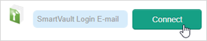 Image of button to connect Hubdoc with SmartVault